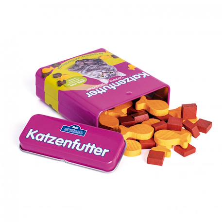 Erzi - Croquettes Pour Chat En Bois Rose