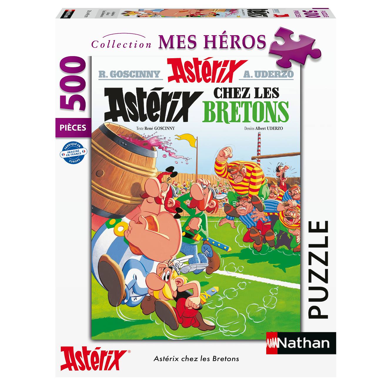 Puzzle Astérix Chez Les Bretons 500 Pièces Blanc