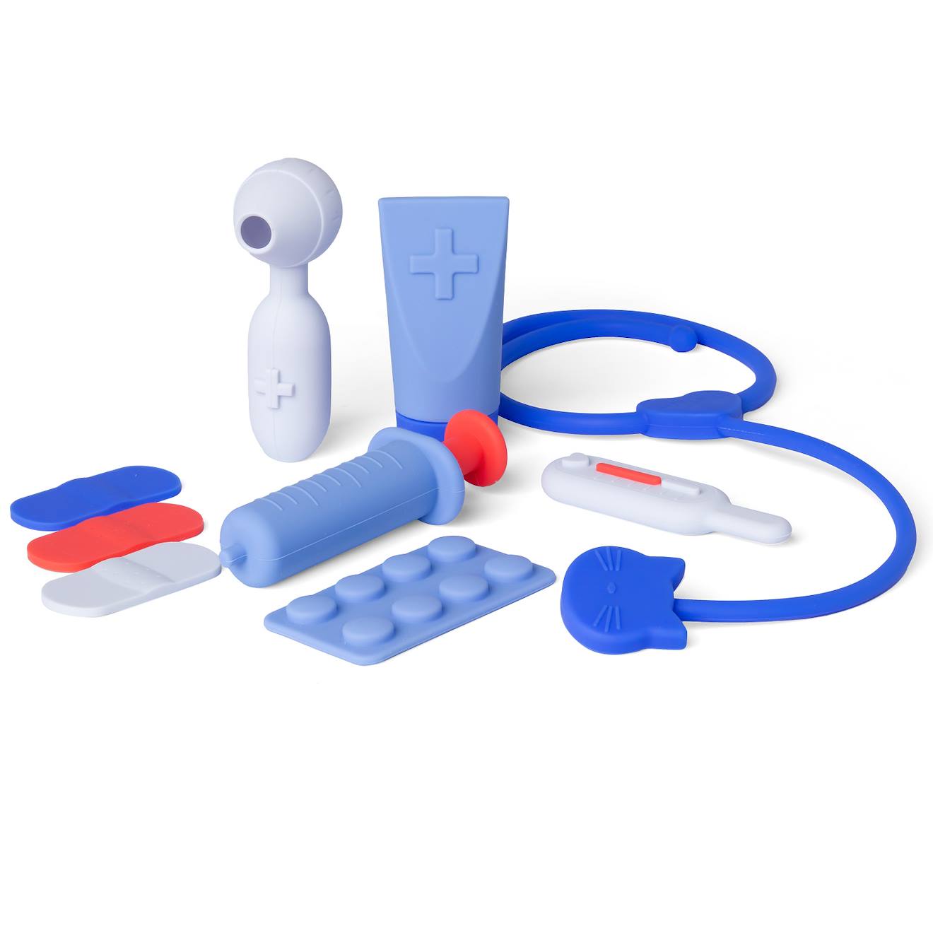 Set De Docteur En Silicone Bleu (Little L) - Image 1