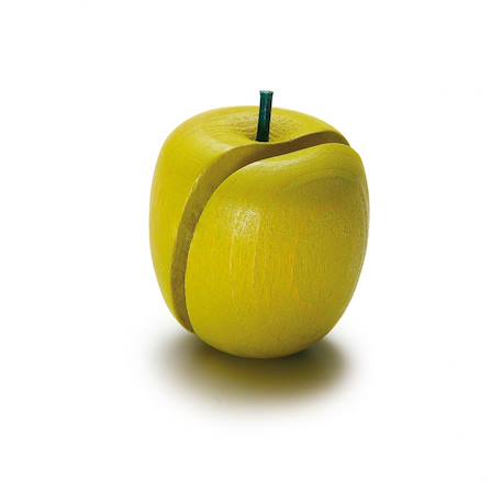 Erzi - Pomme En Bois À Couper Vert