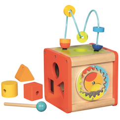 Cube de motricité et d'activités musicales  - vertbaudet enfant