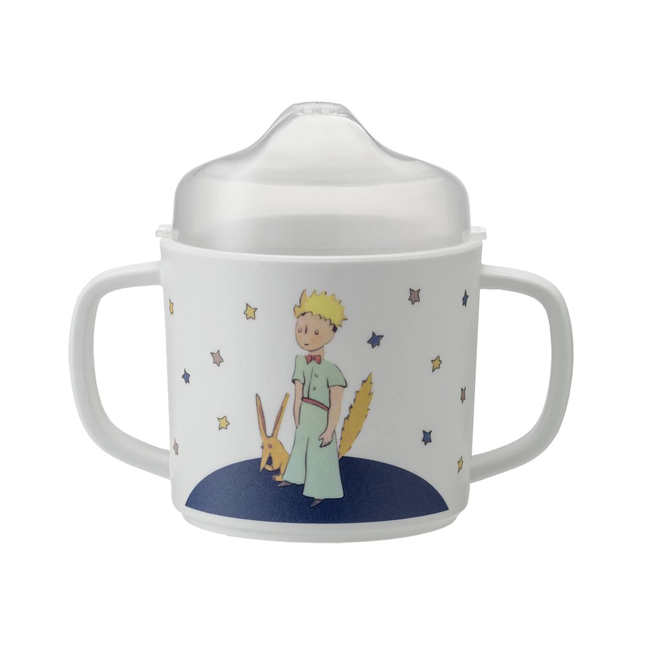 Tasse Deux Anses Avec Bec Le Petit Prince Blanc