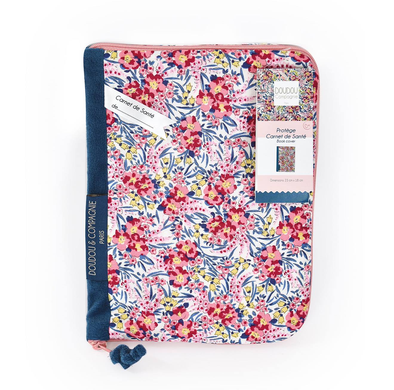 Protège Carnet De Santé Boh'aime Rose