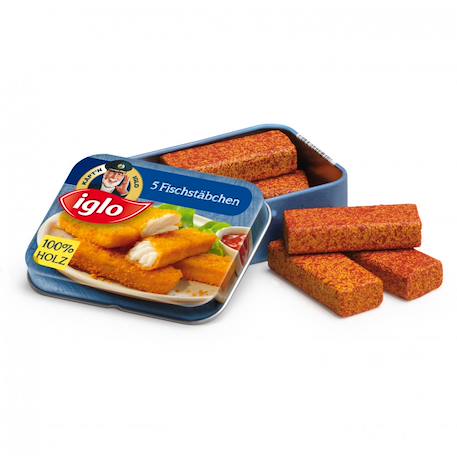 Erzi - Poissons Panés Captain Iglo Bleu