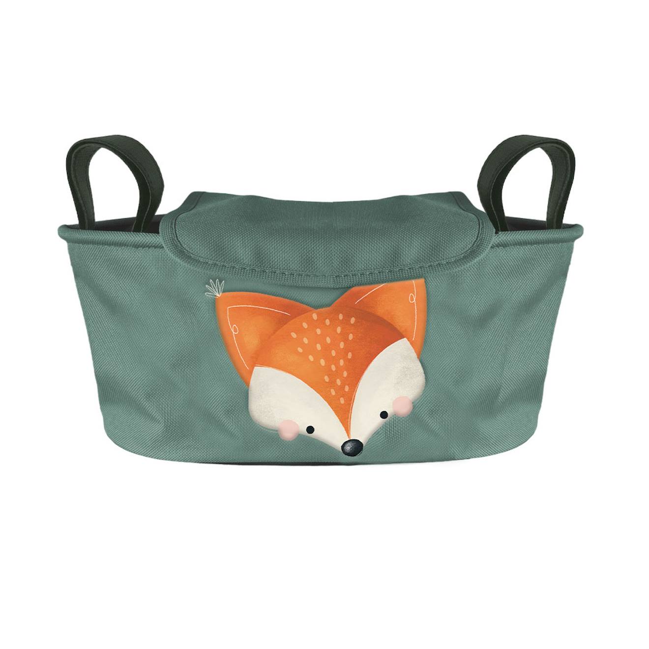 Sac Organiseur De Poussette Crunchy Le Renard Vert