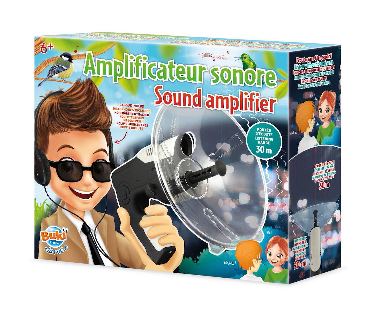 Amplificateur Sonore Noir