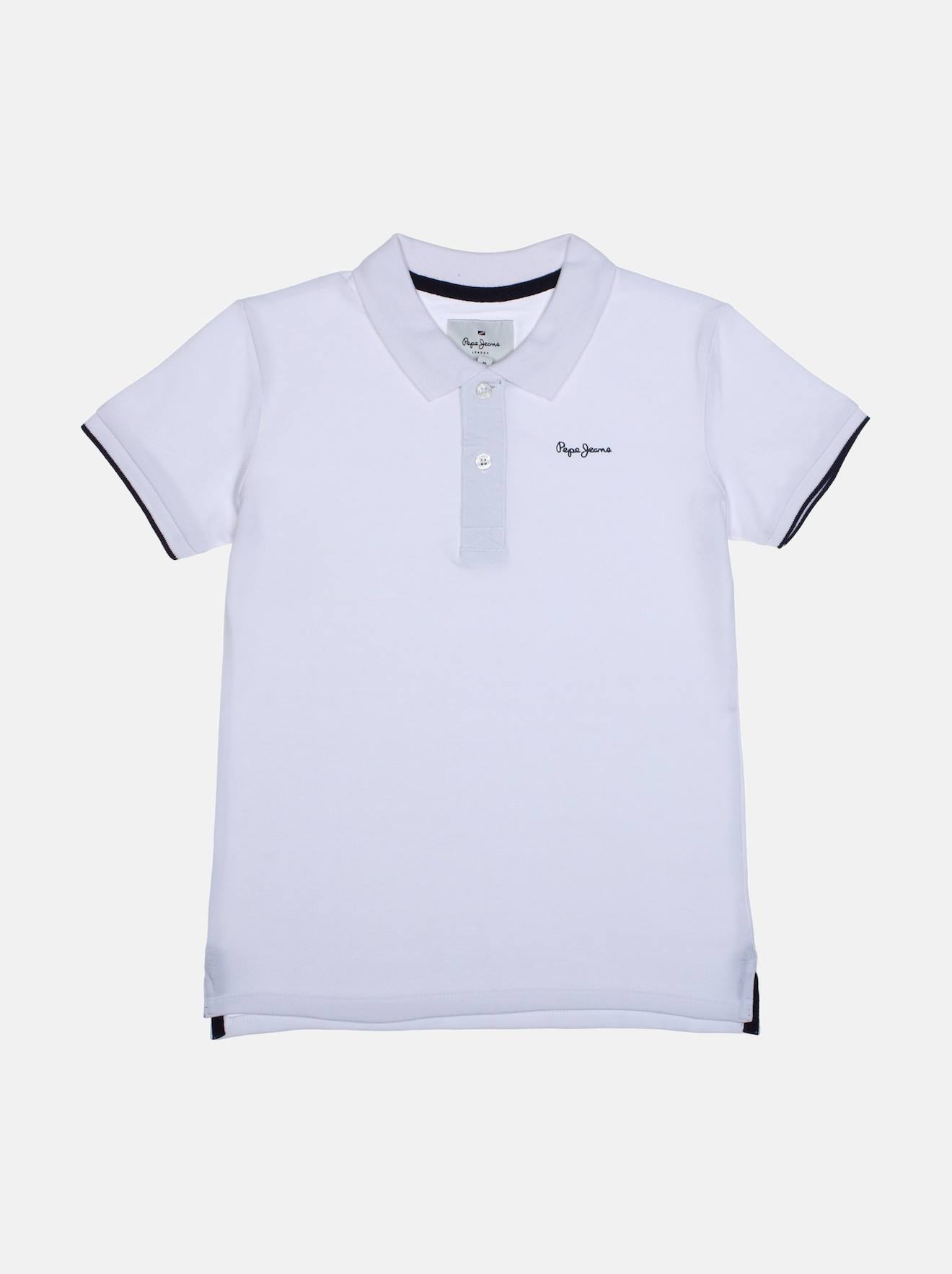 Polo Manches Courtes Blanc