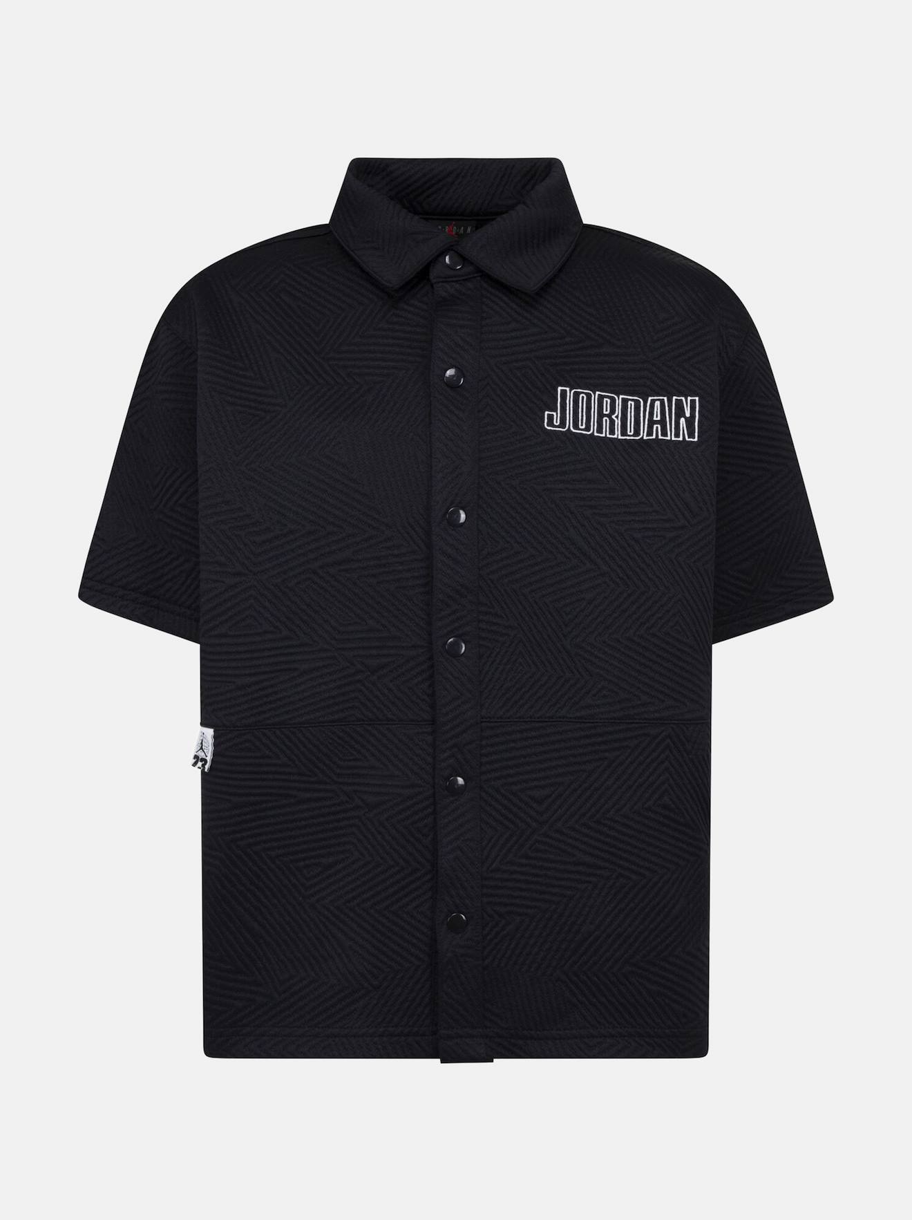 Chemise Manches Courtes Noir