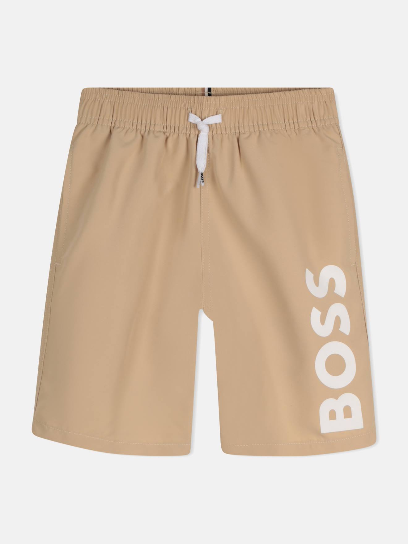 Maillot Taille Élastique Beige