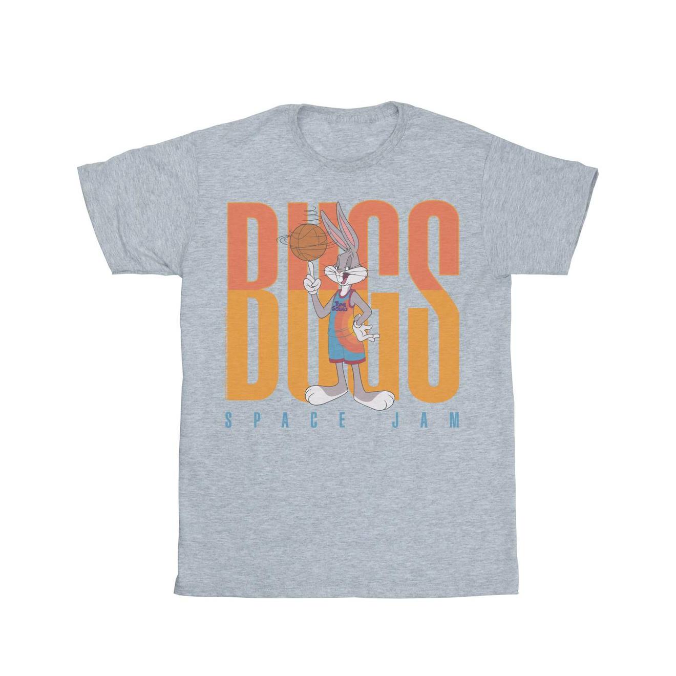 T-shirt Coton Gris Chiné