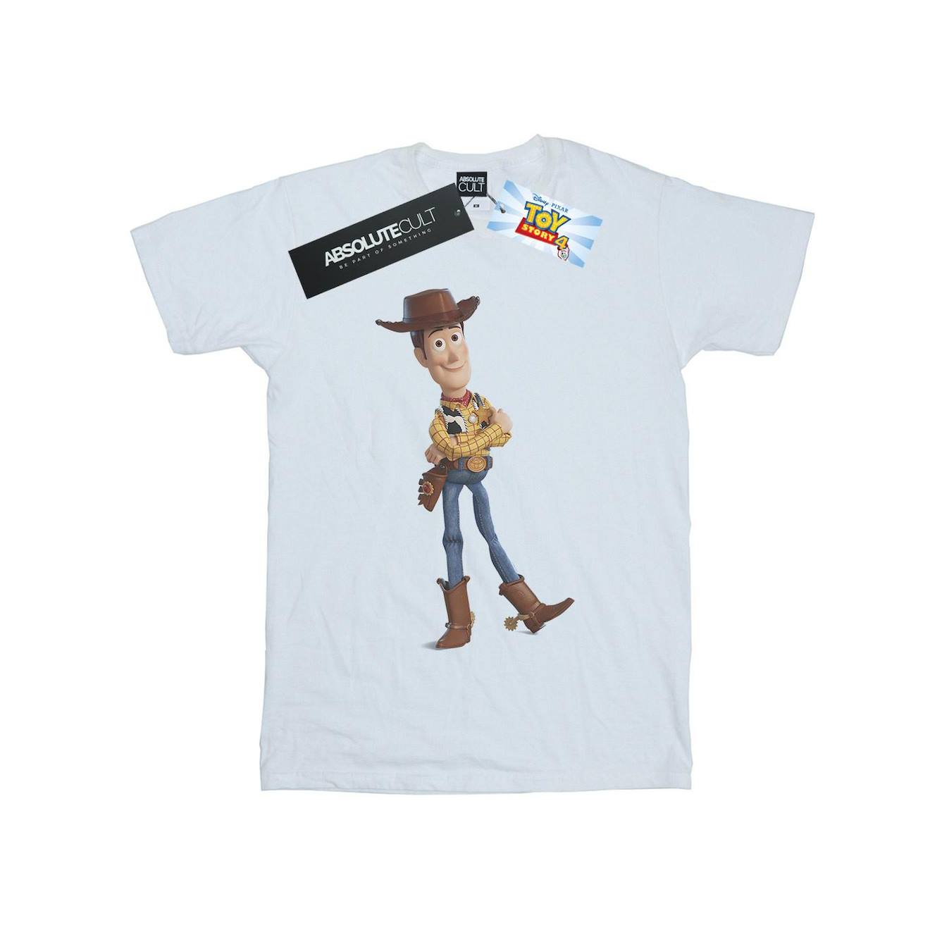 T-shirt Toy Story Coton Disney Blanc