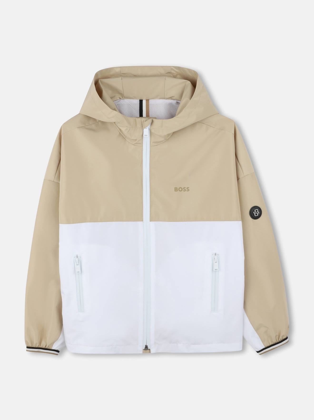 Veste À Capuche Beige