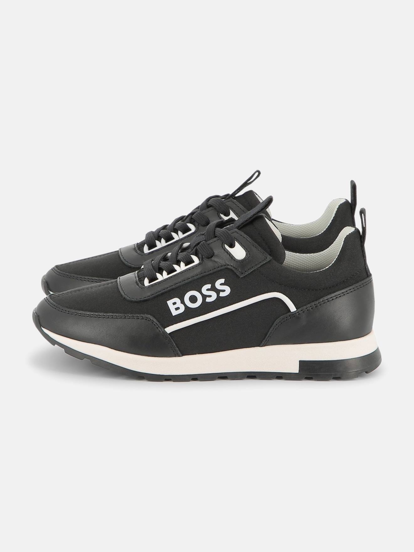 Basket A Lacets Noir