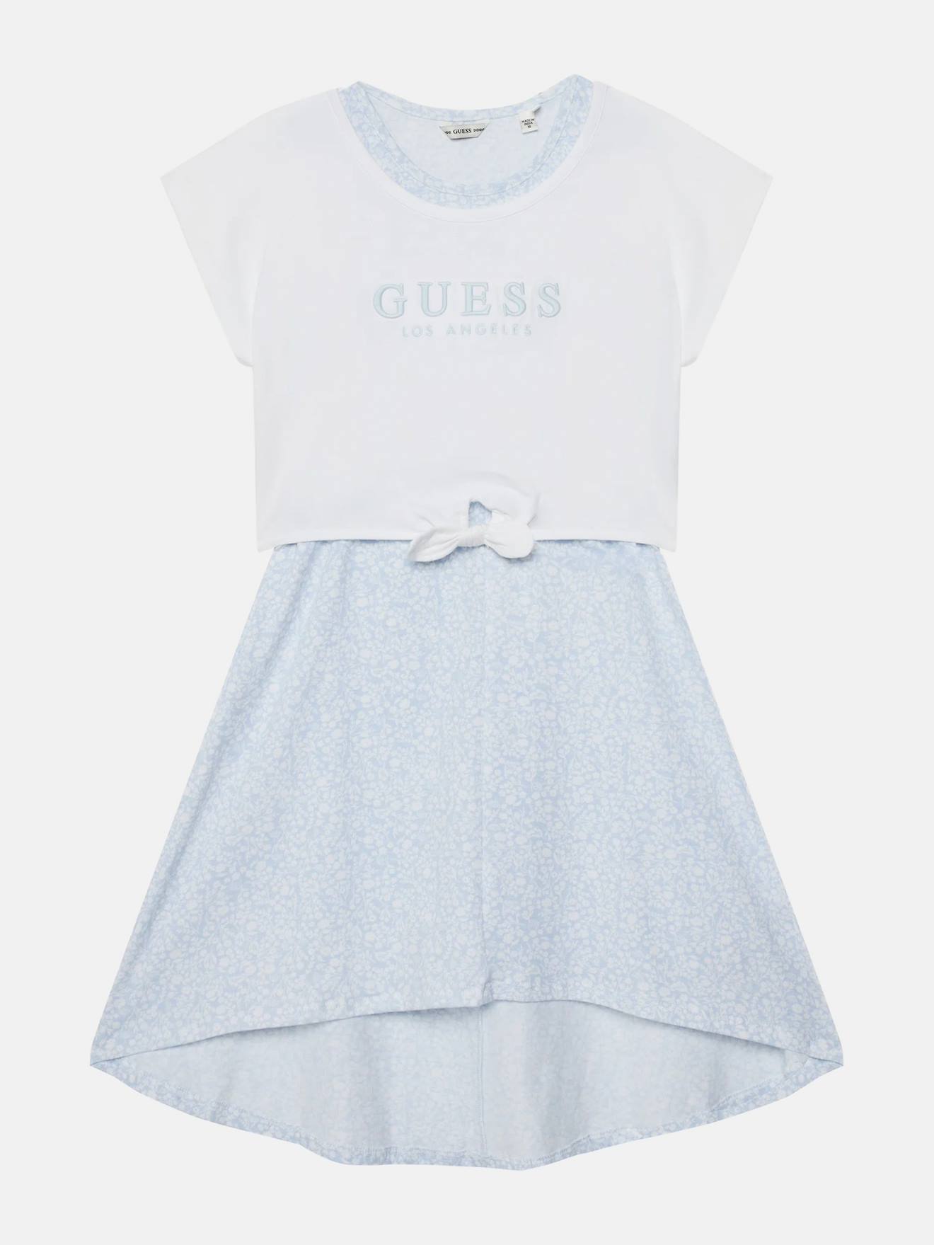 Robe Fleuries Blanc