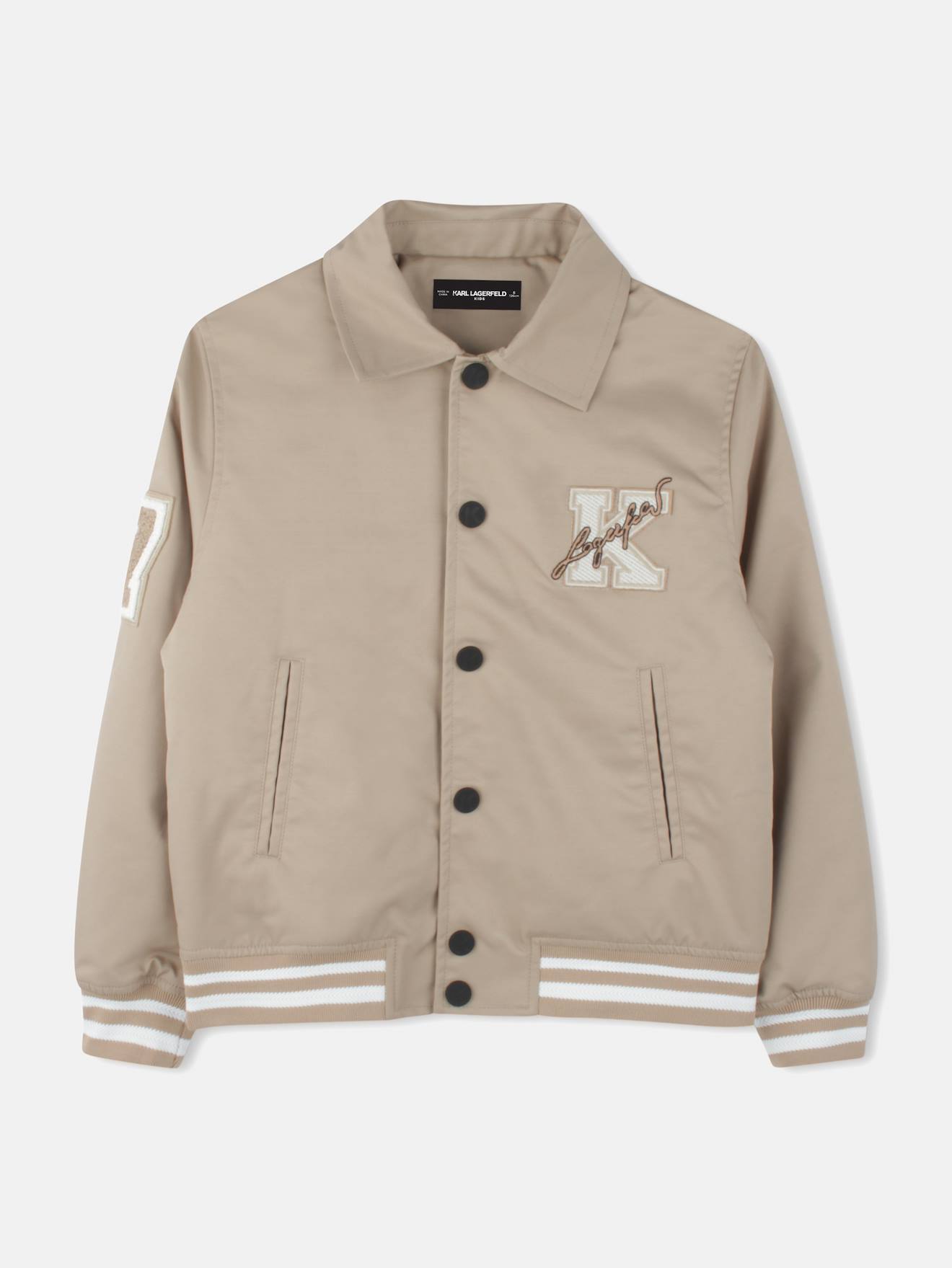 Veste Style Bomber Beige