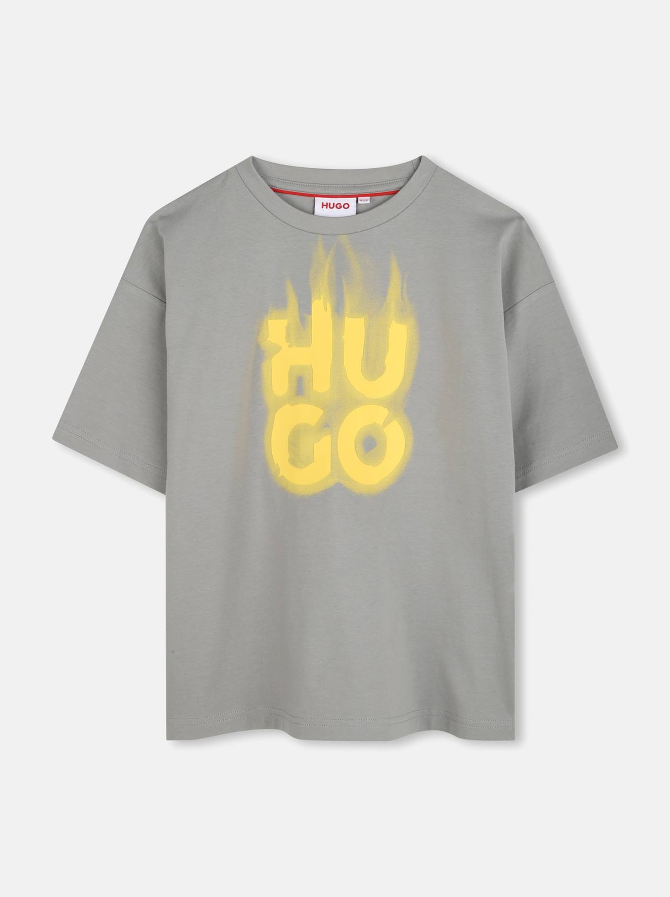 T-shirt Col Rond Gris