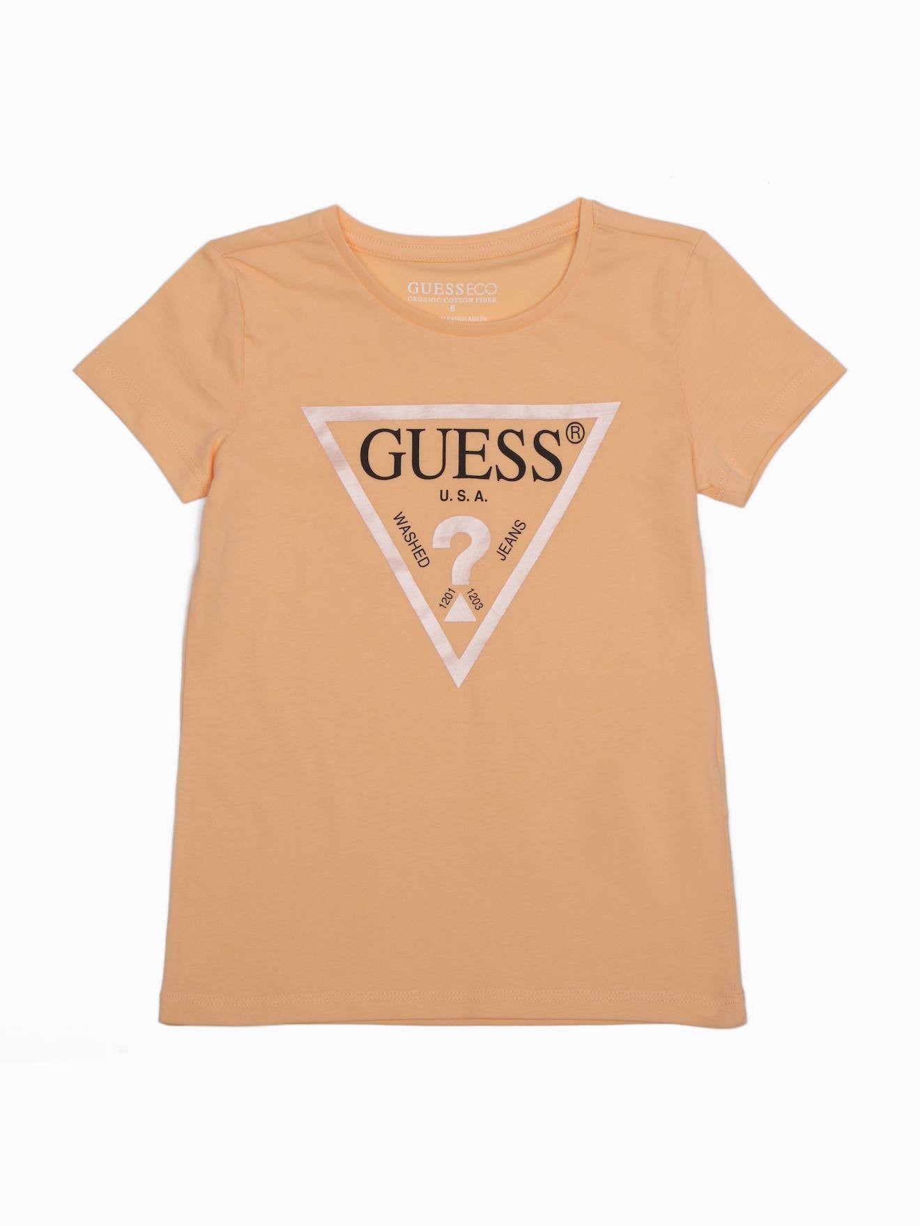 T-shirt Manches Courtes Orange
