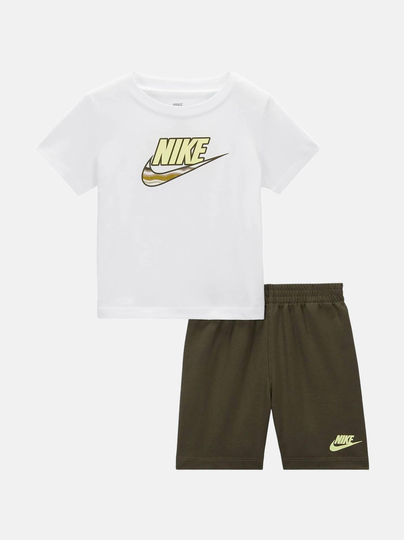 Ensemble 2 Pièces Vert / Blanc