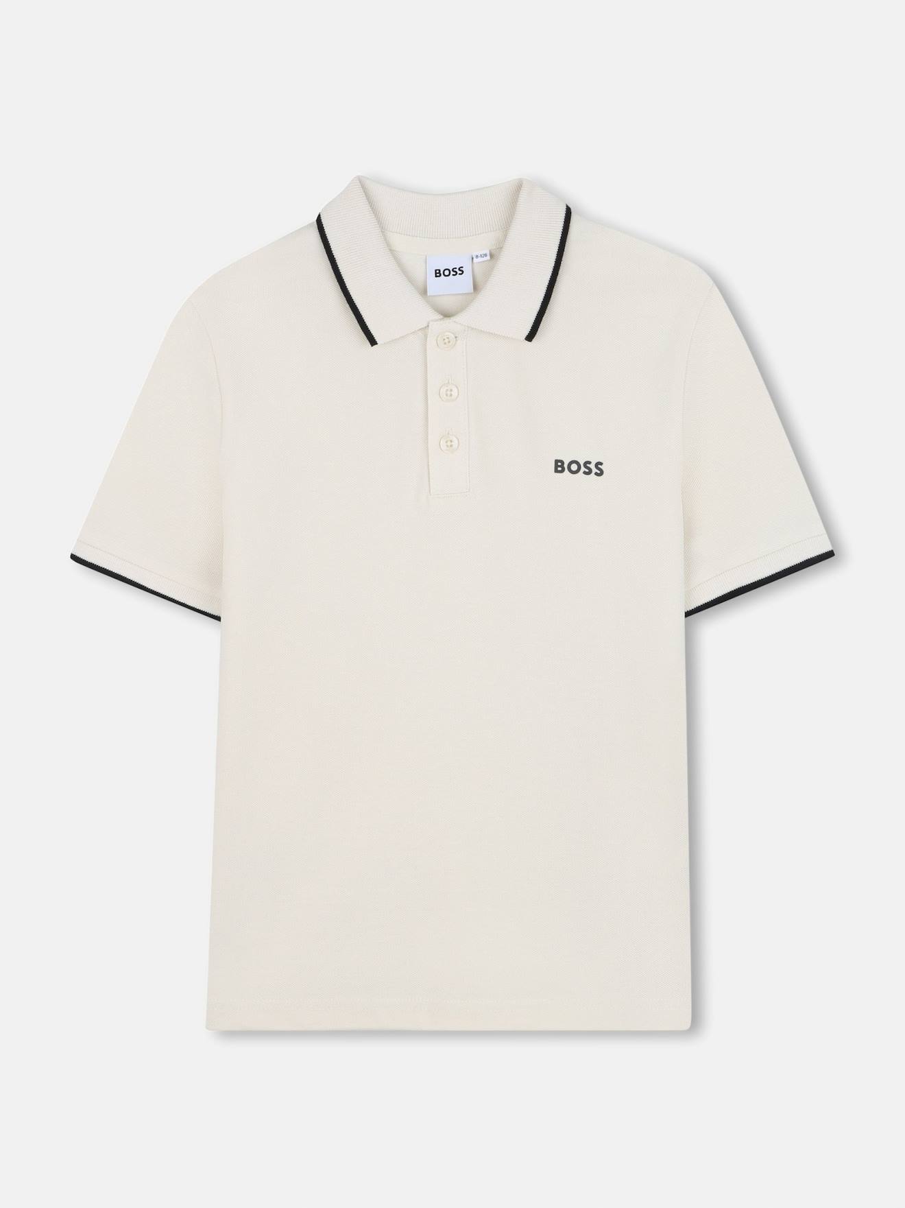 Polo Manches Courtes Vanille