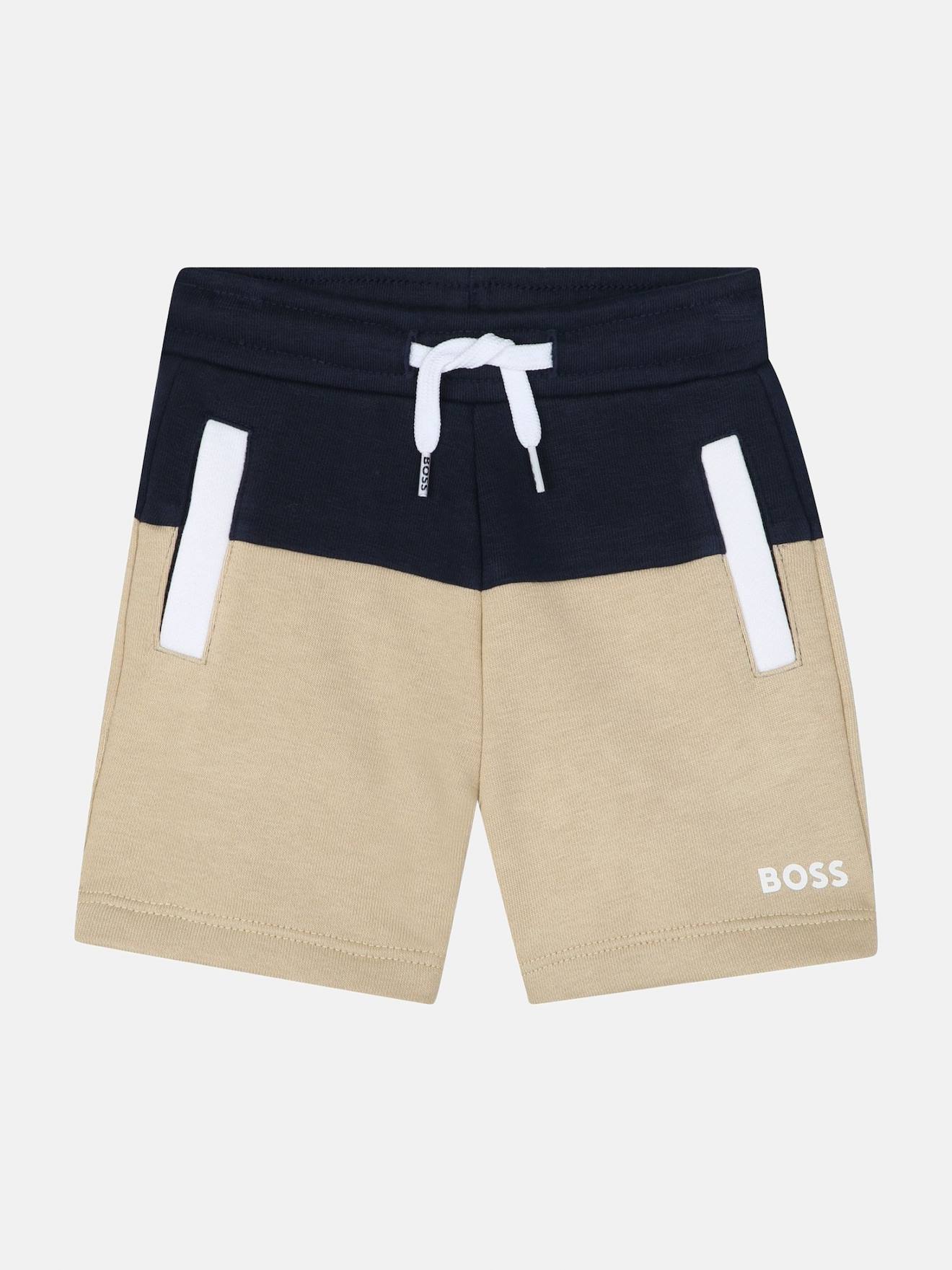 Short Molletonné Bleu