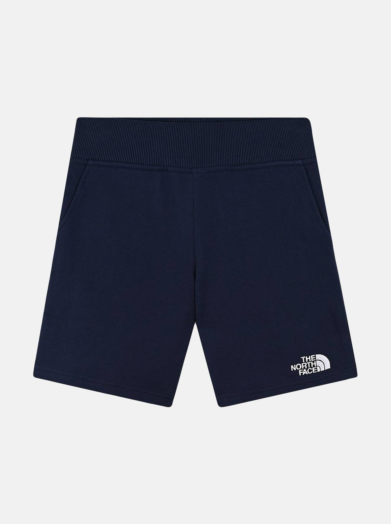 Short Taille Élastique Bleu Foncé