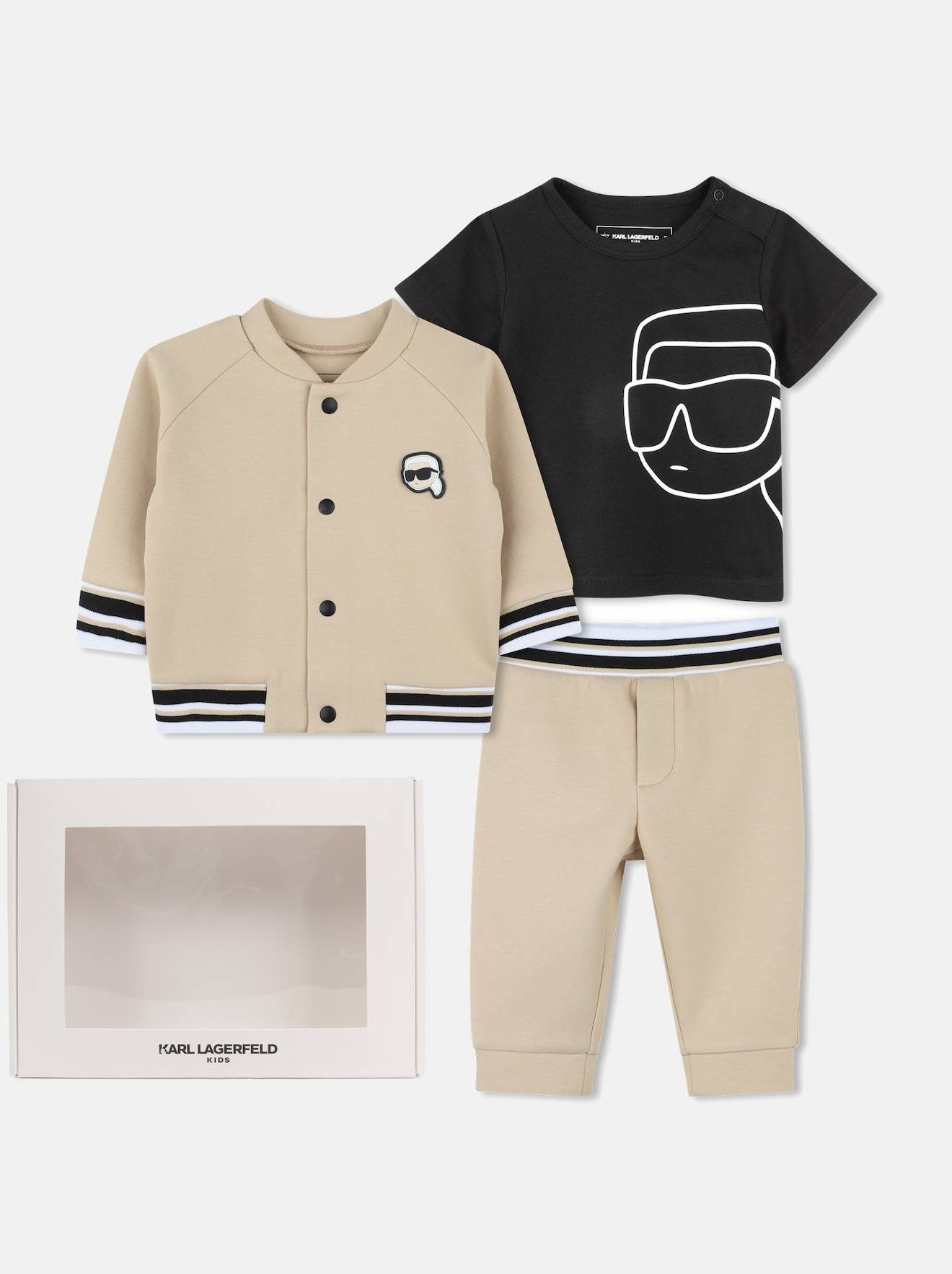 Ensemble 3 Pièces Beige