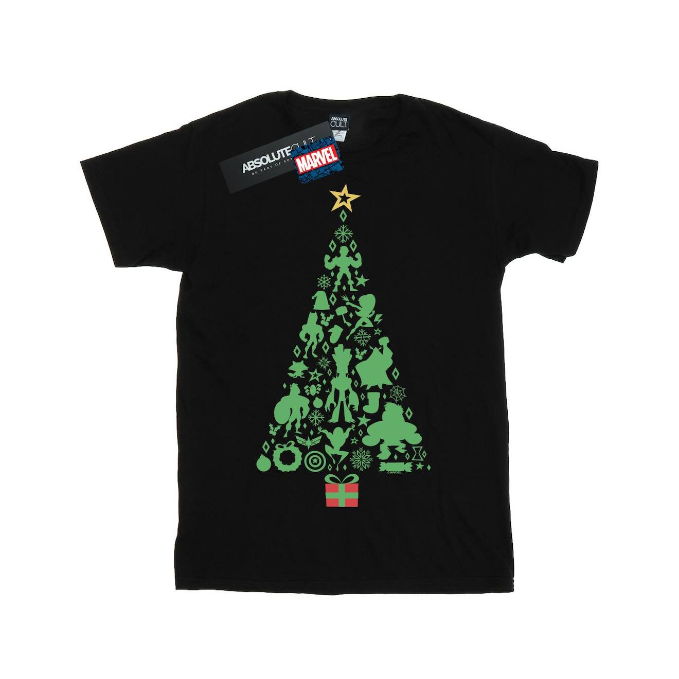 T-shirt Coton Avengers Noir