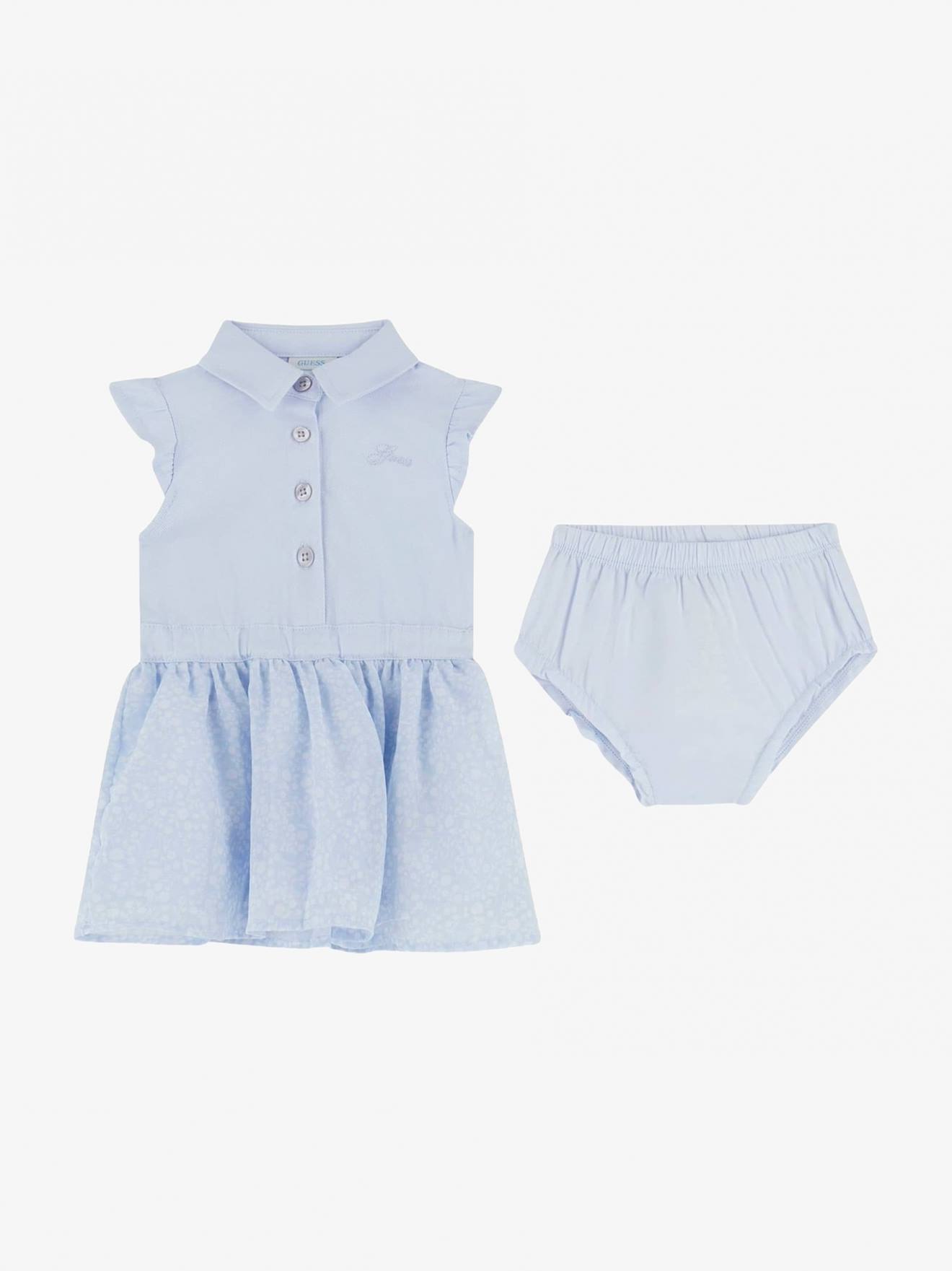 Robe 2 Pièces Bleu Clair