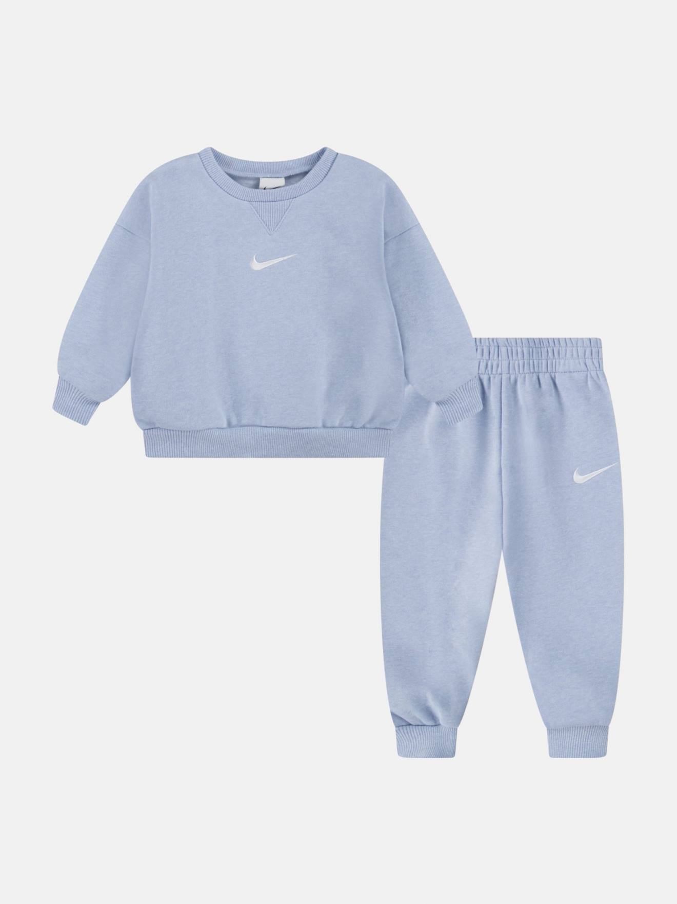 Ensemble Essential Crew Unisex Set Bleu Clair