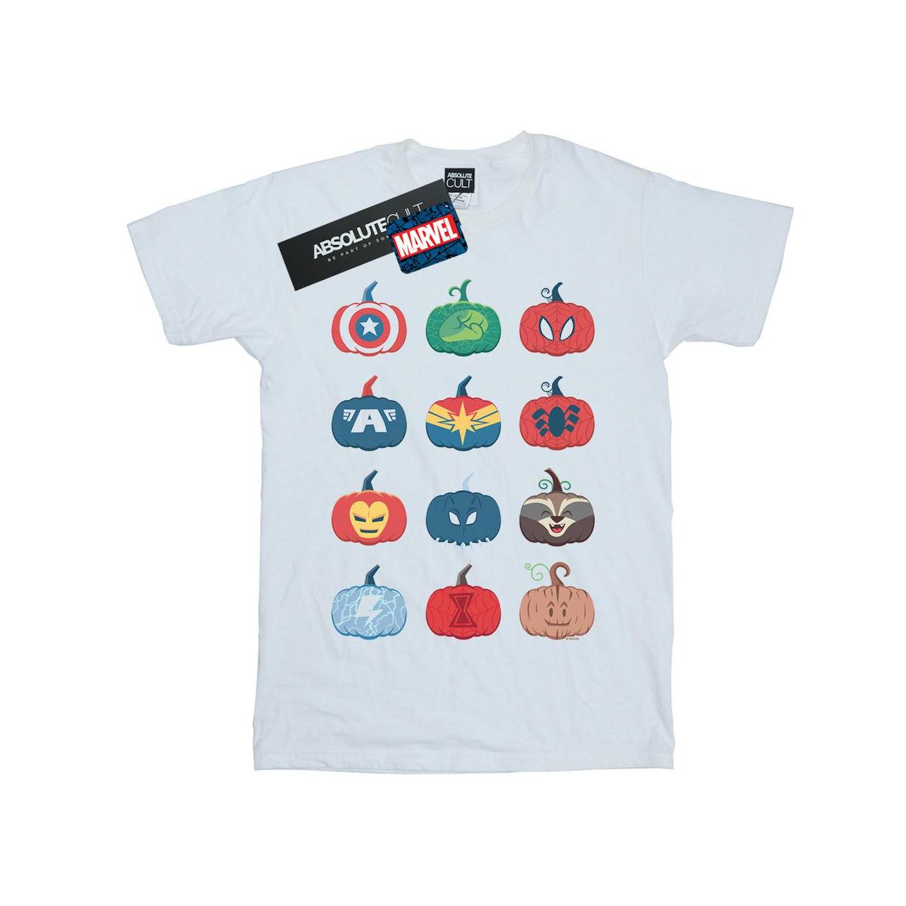 T-shirt Coton Avengers Blanc