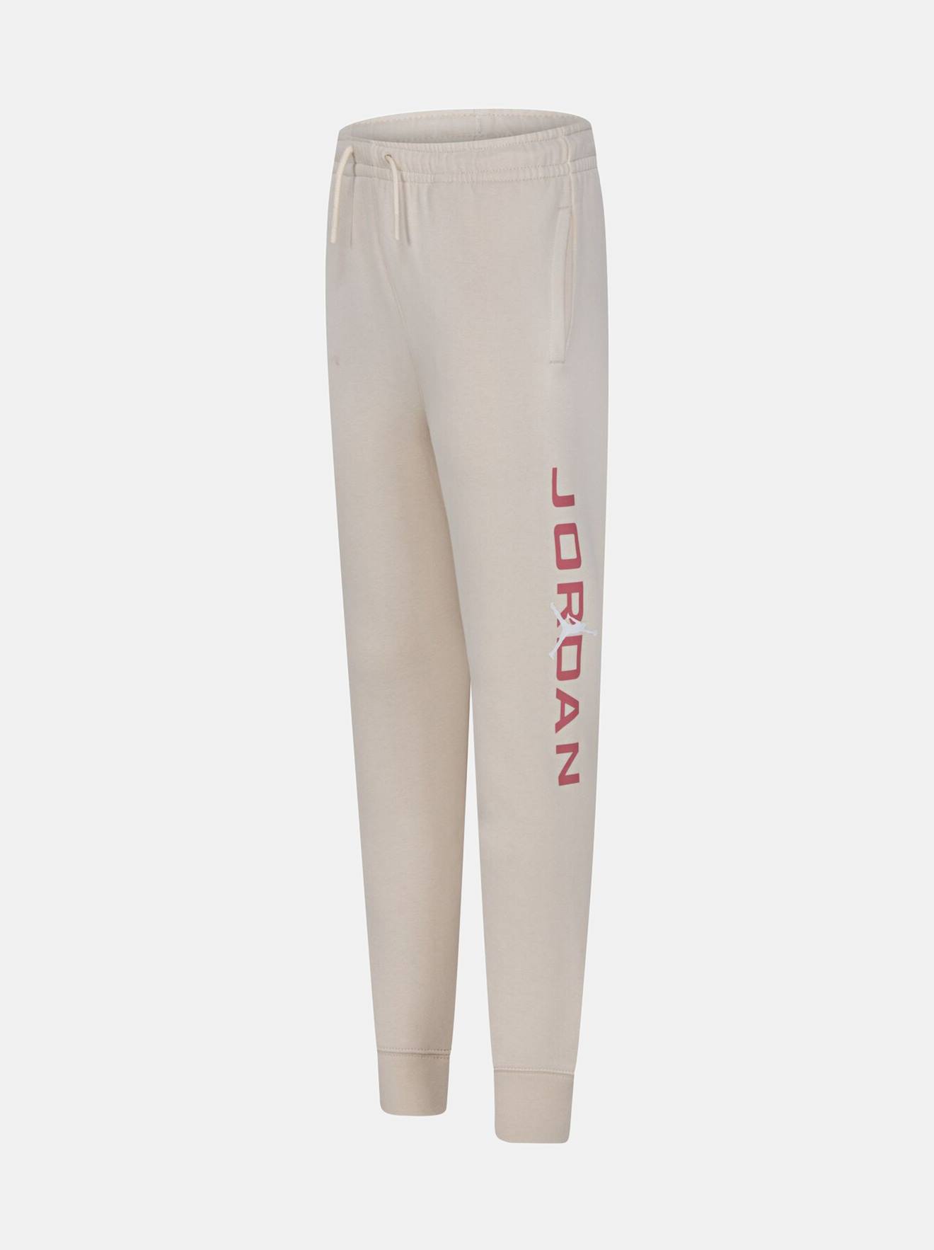 Jogging Taille Élastique Beige