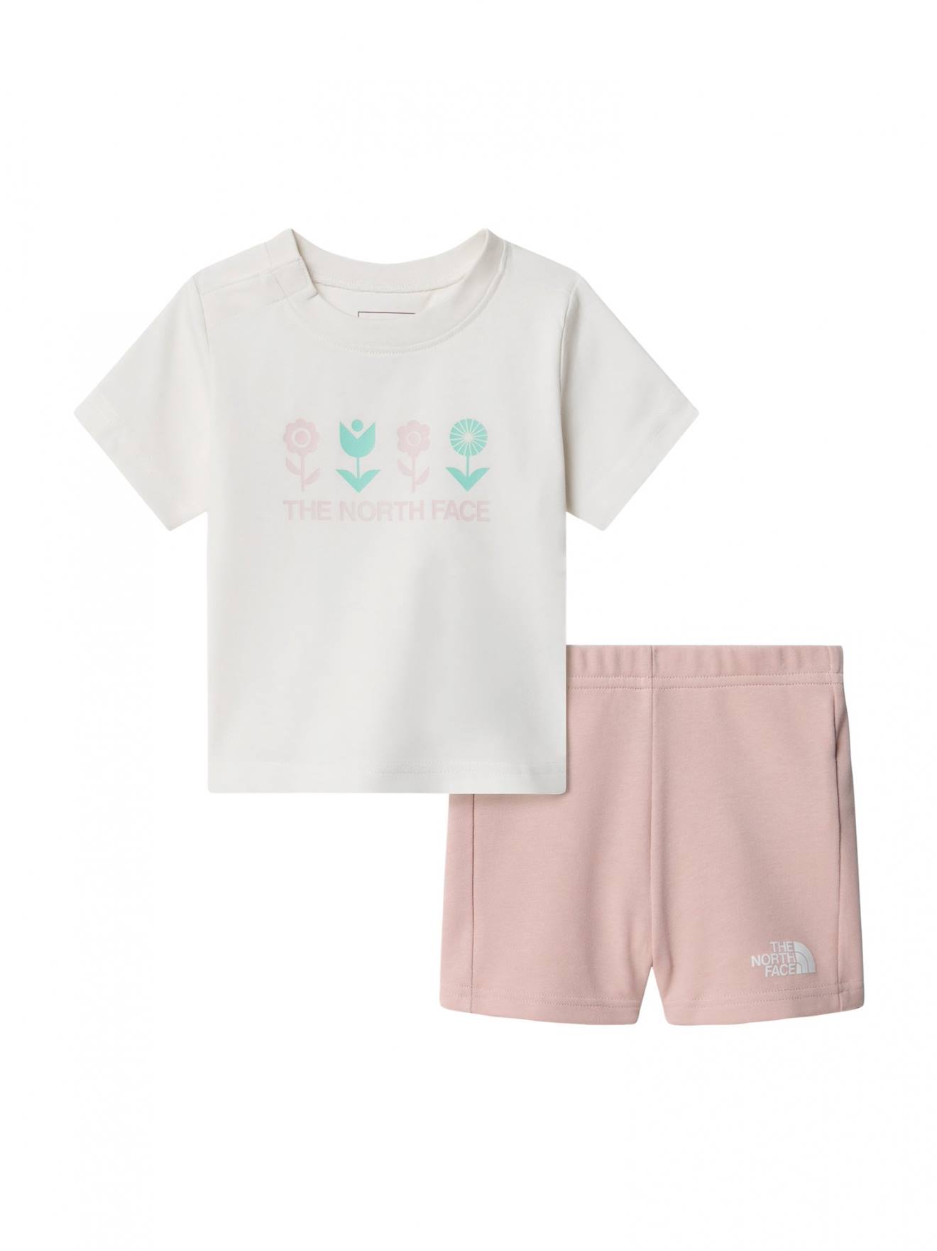 Ensemble 2 Pièces White Dune Pink Moss