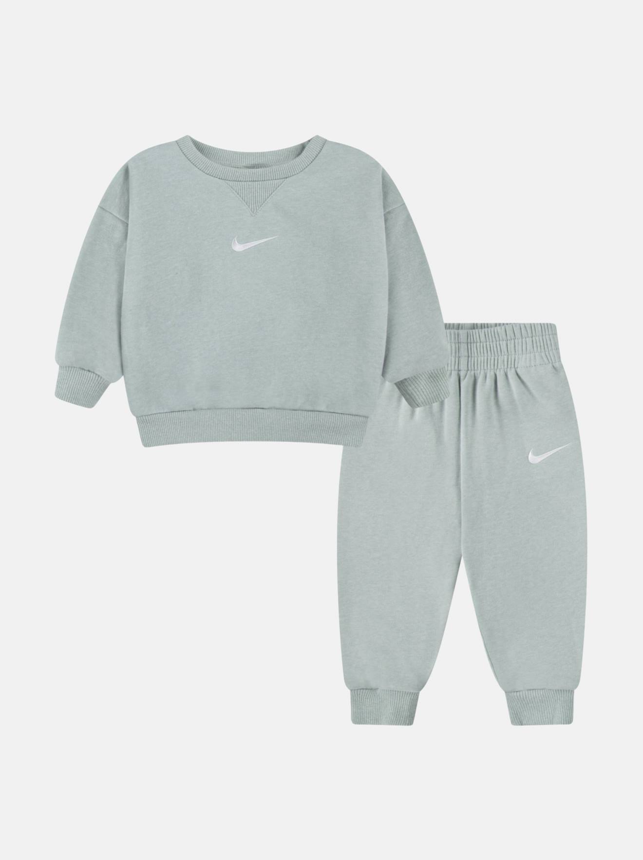 Ensemble Essential Crew Unisex Set Mica Green Heather