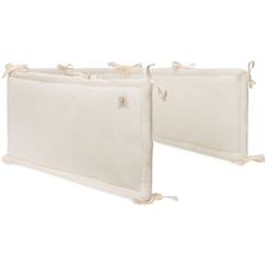 Tour de lit cosy knit biscuit (pour lits 60 x 120 ou 70 x 140 cm)  - vertbaudet enfant
