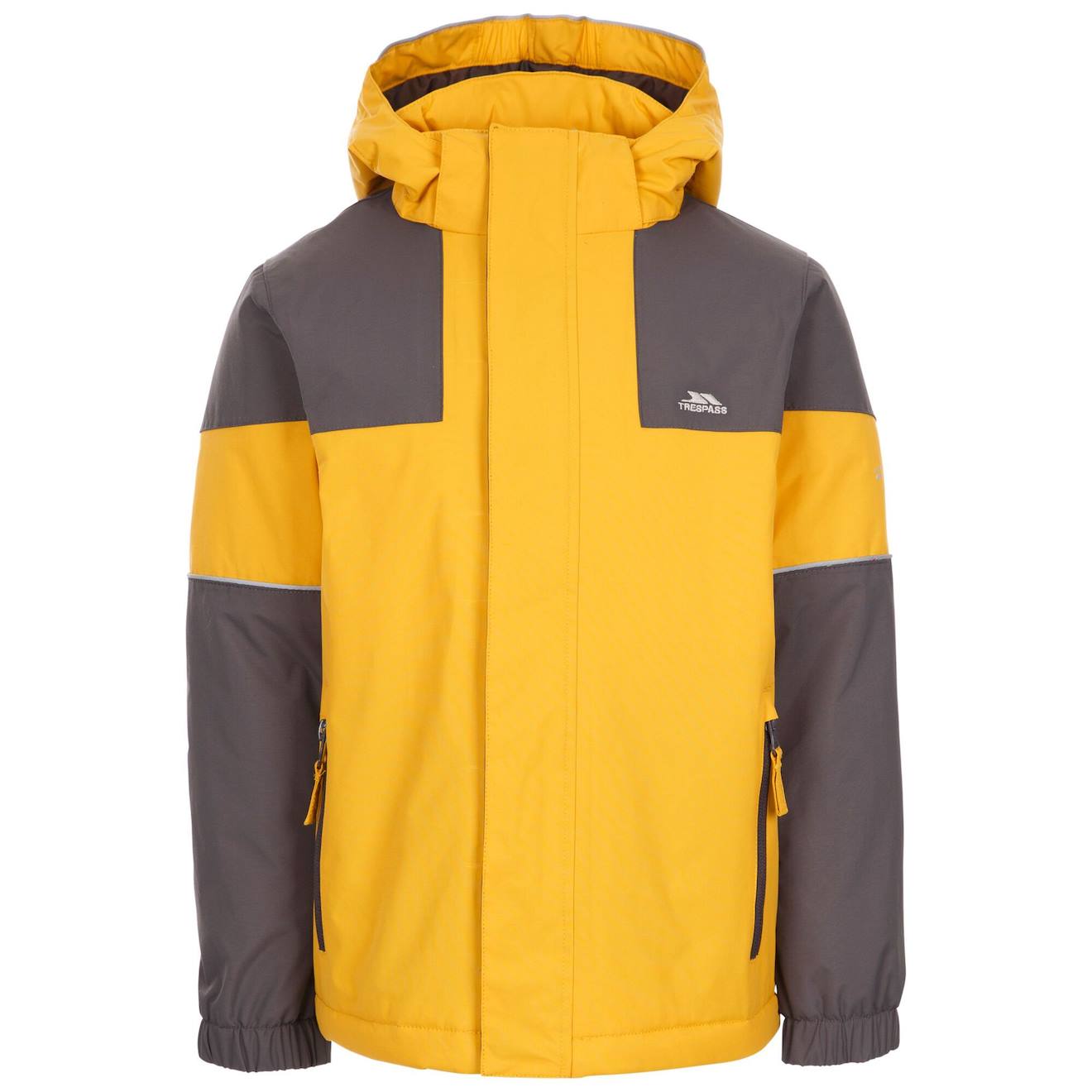 Veste Imperméable Polyester Unlock Jaune Foncé