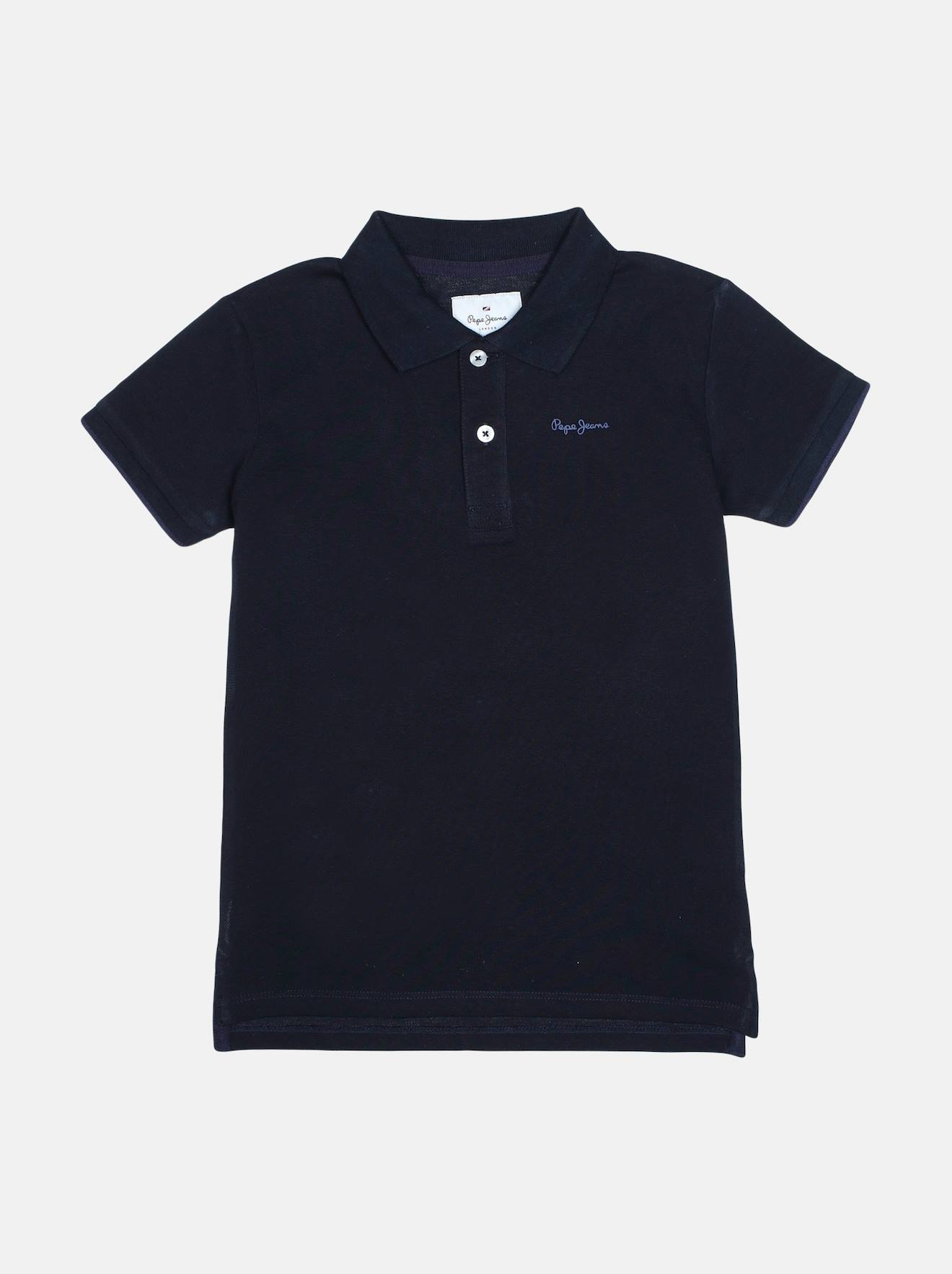 Polo Manches Courtes Bleu Foncé