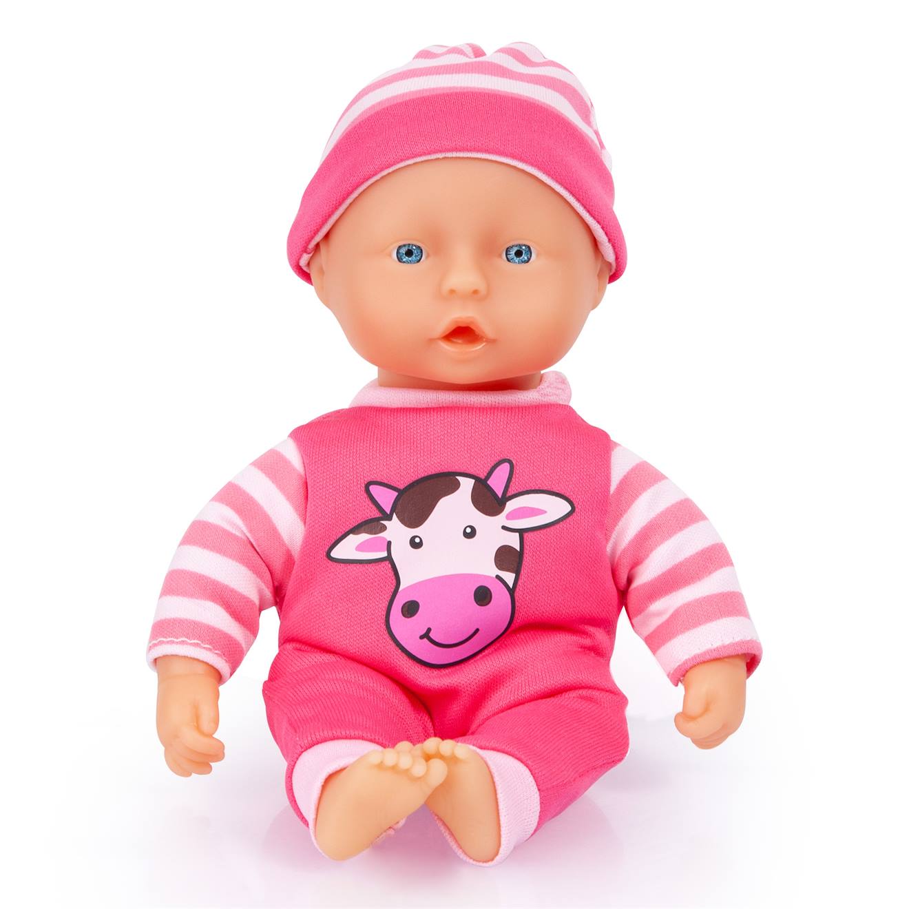Baby Doll Poupée En Tissu 20cm Multicolore