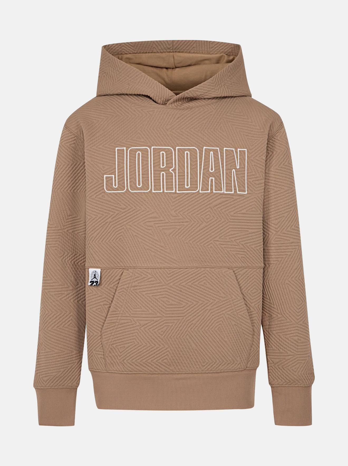 Sweat À Capuche Beige
