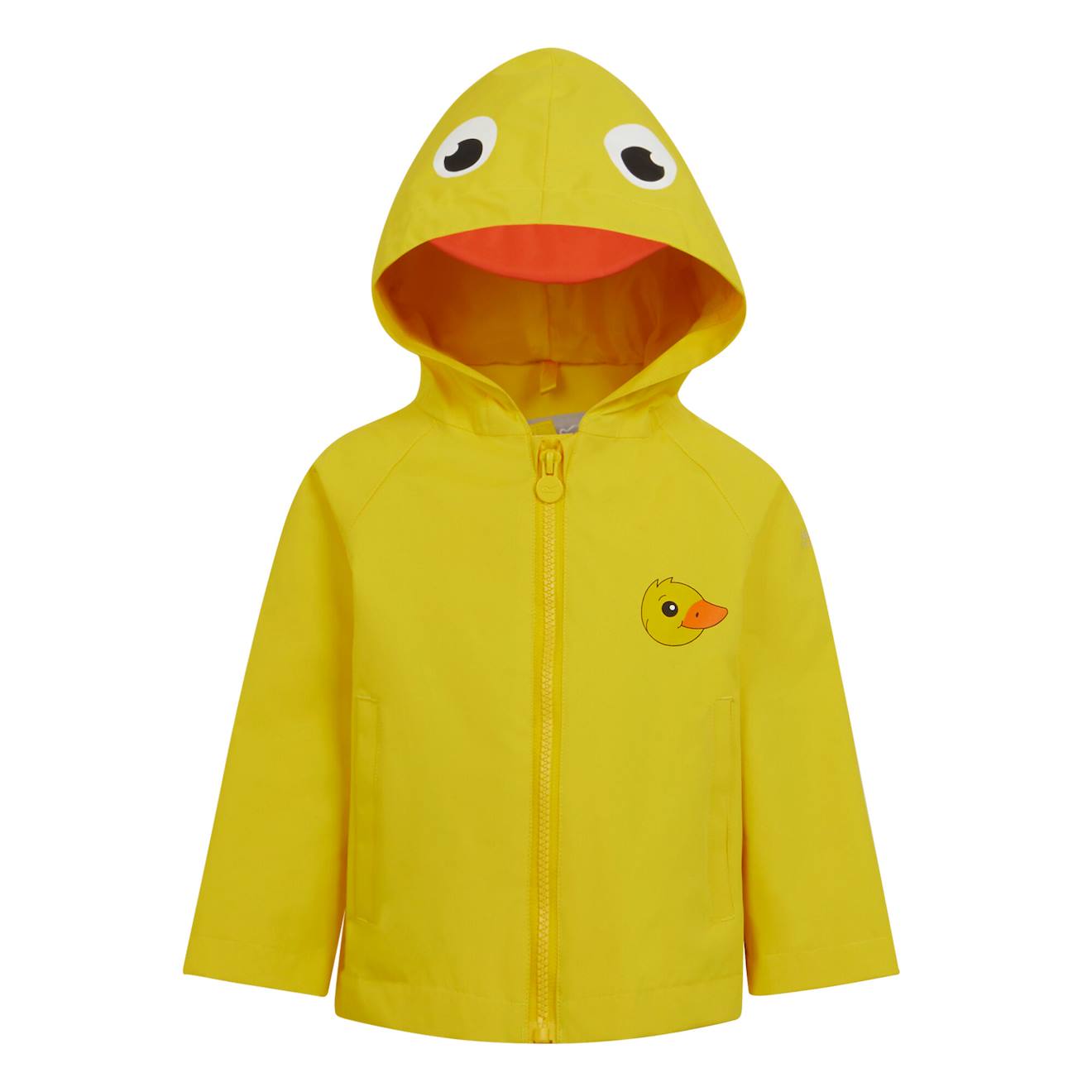 Veste Imperméable Polyester Pebbles The Duck Jaune Vif