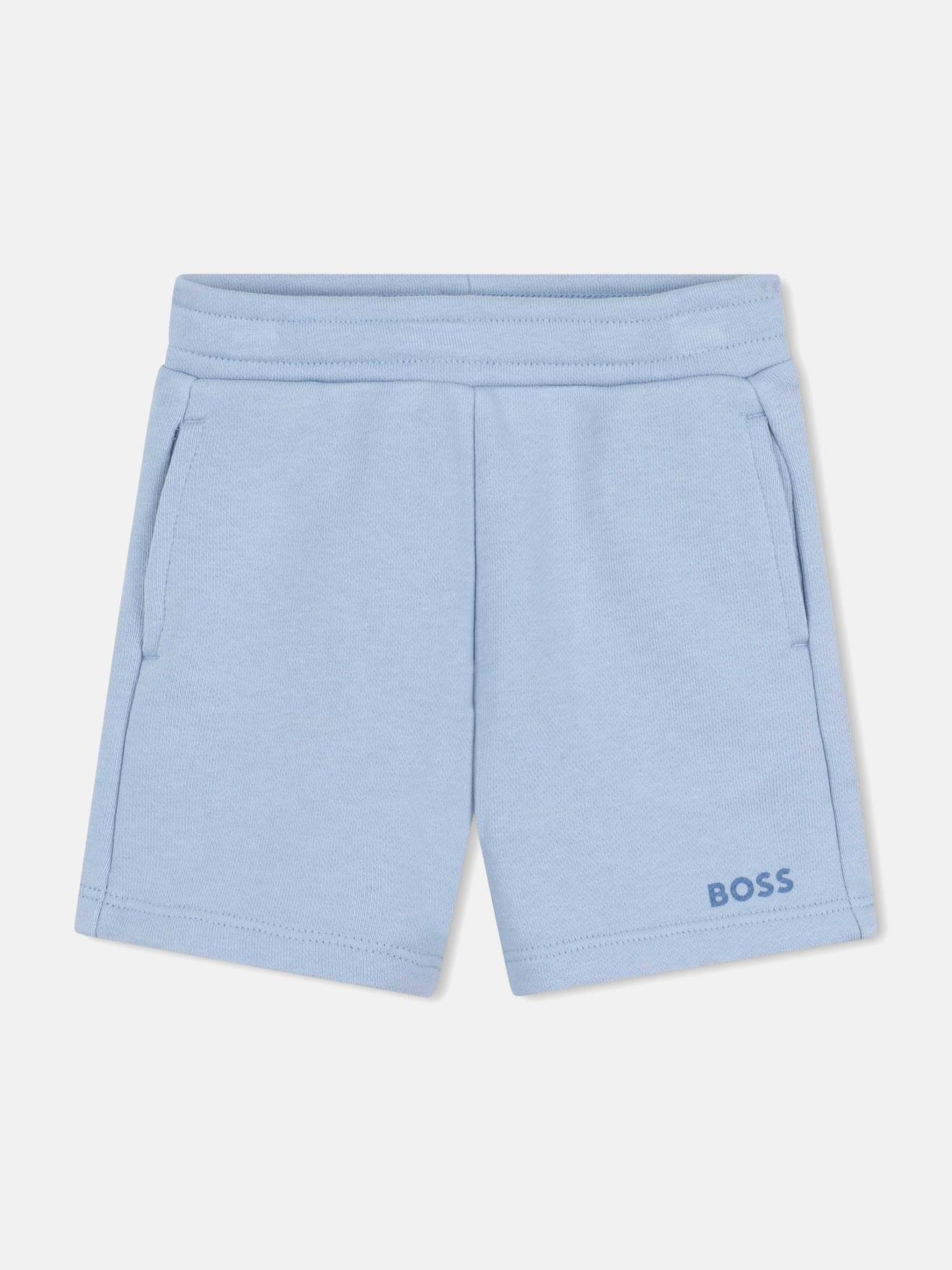 Short Molletonné Bleu