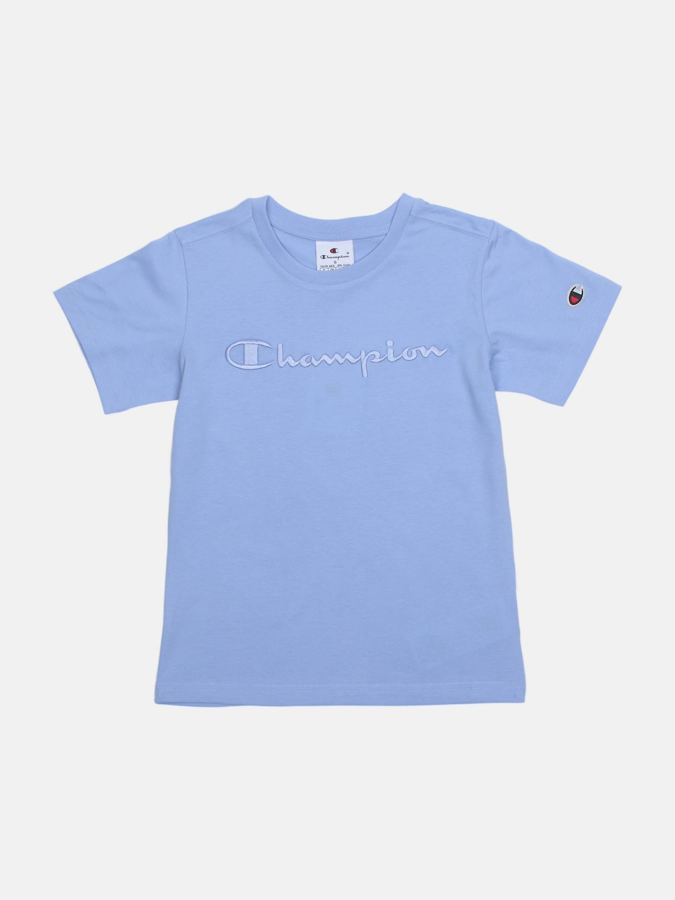 T-shirt Manches Courtes Bleu