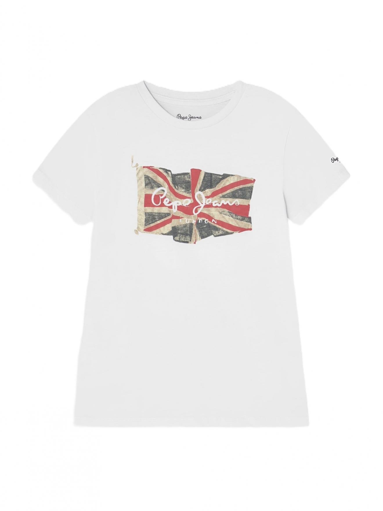 T-shirt Manches Courtes Blanc