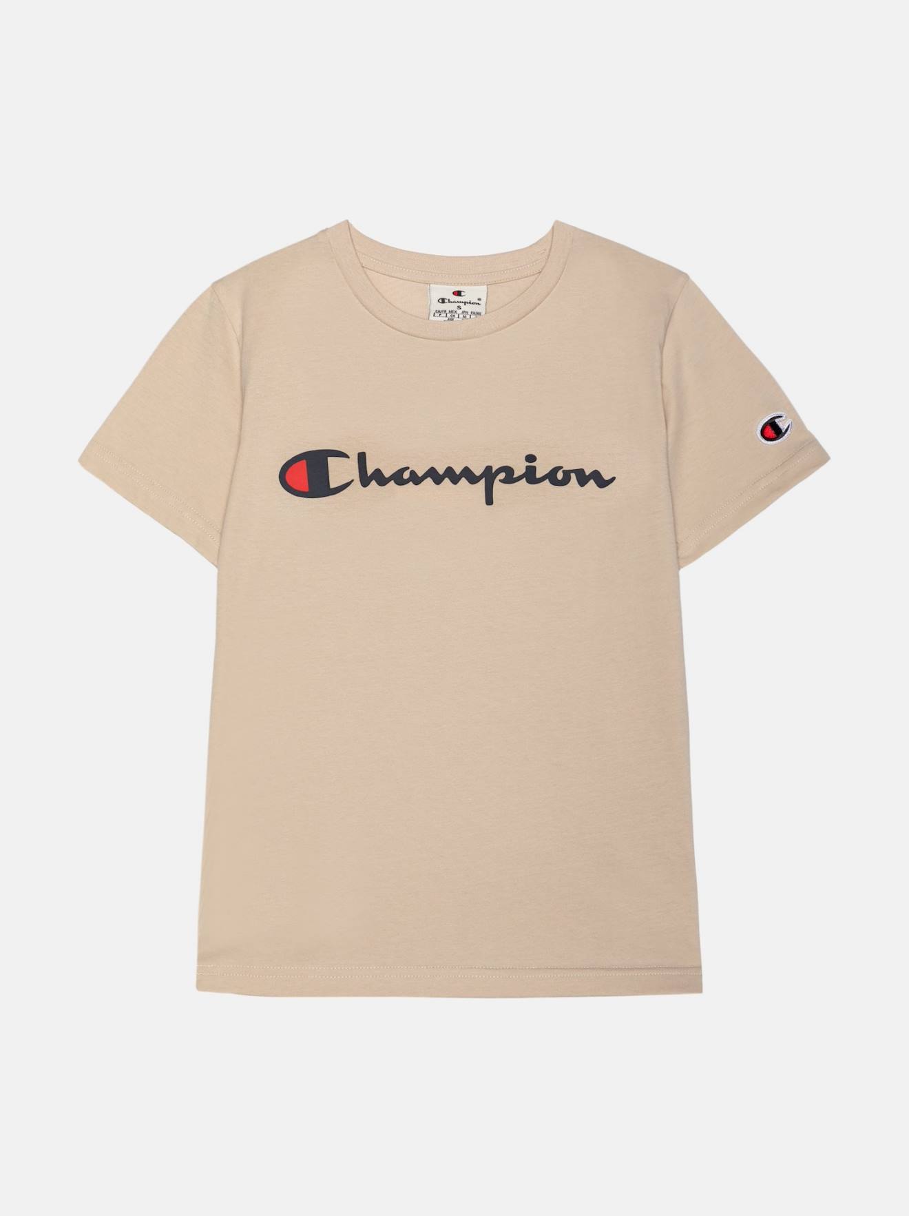 T-shirt Manches Courtes Beige