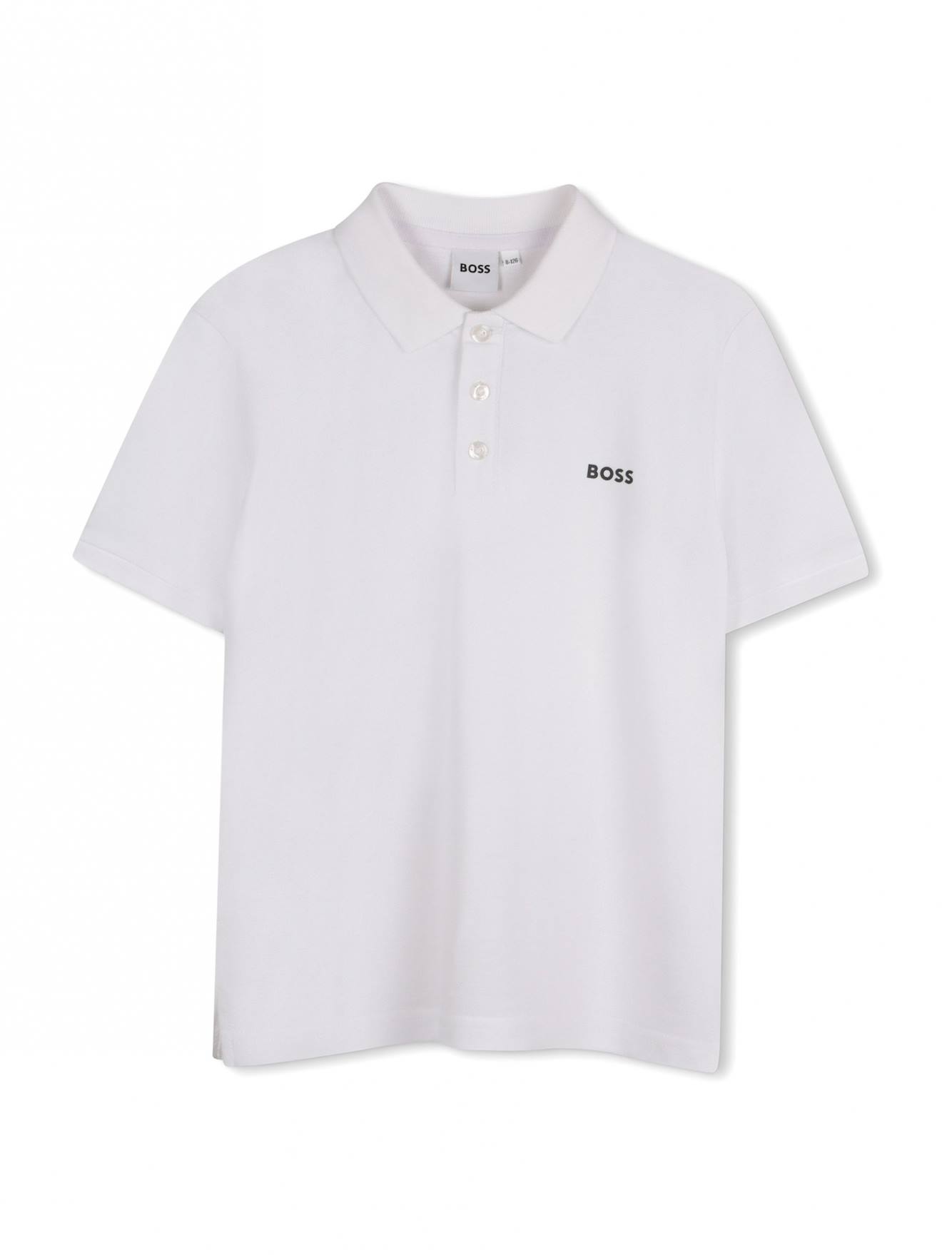 Polo A Manica Corta Blanc