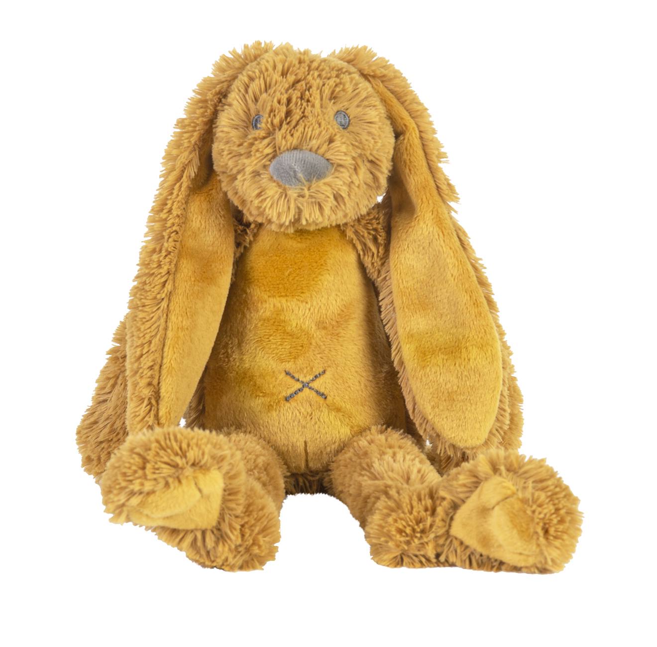Peluche Lapin Richie Ocre 38 Cm Jaune