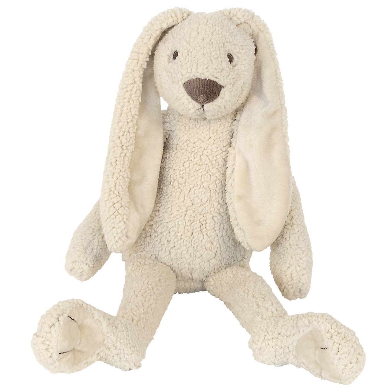 Peluche Lapin Richie Polyester Recyclé Beige 38 Cm Beige