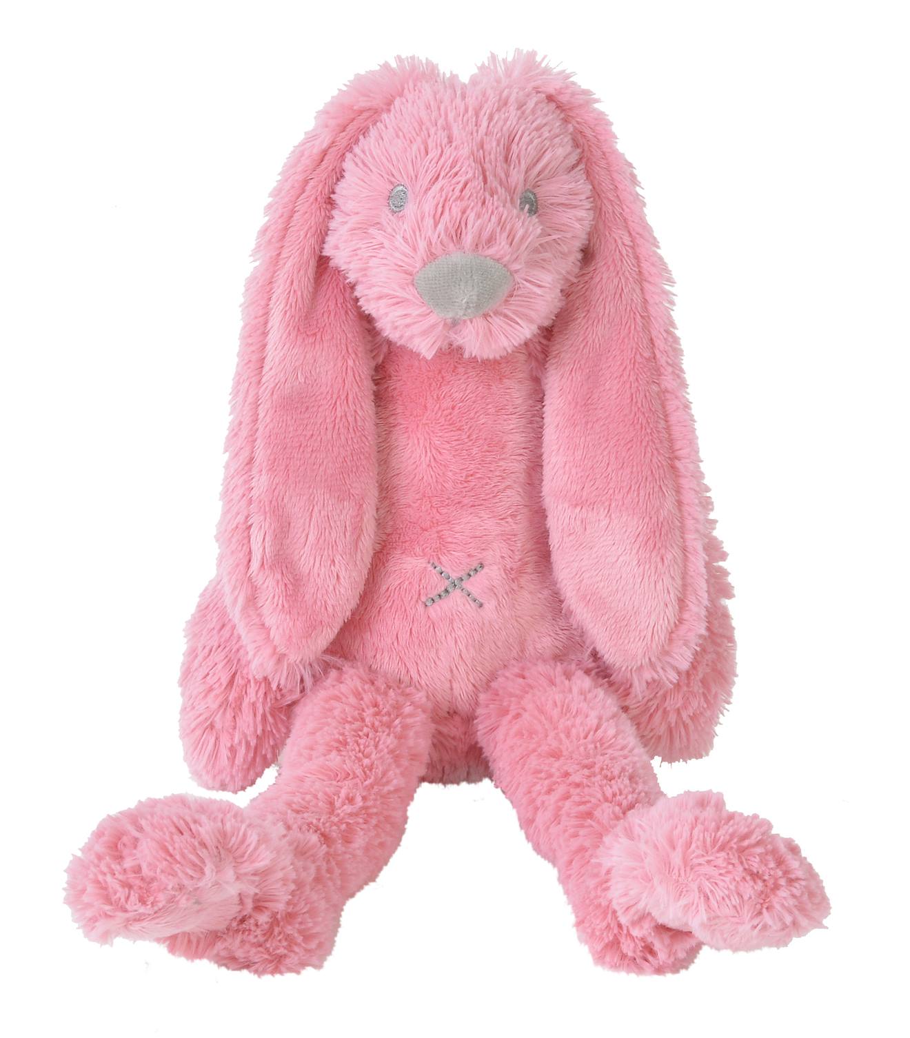 Peluche Lapin Richie Rose 28 Cm Rose