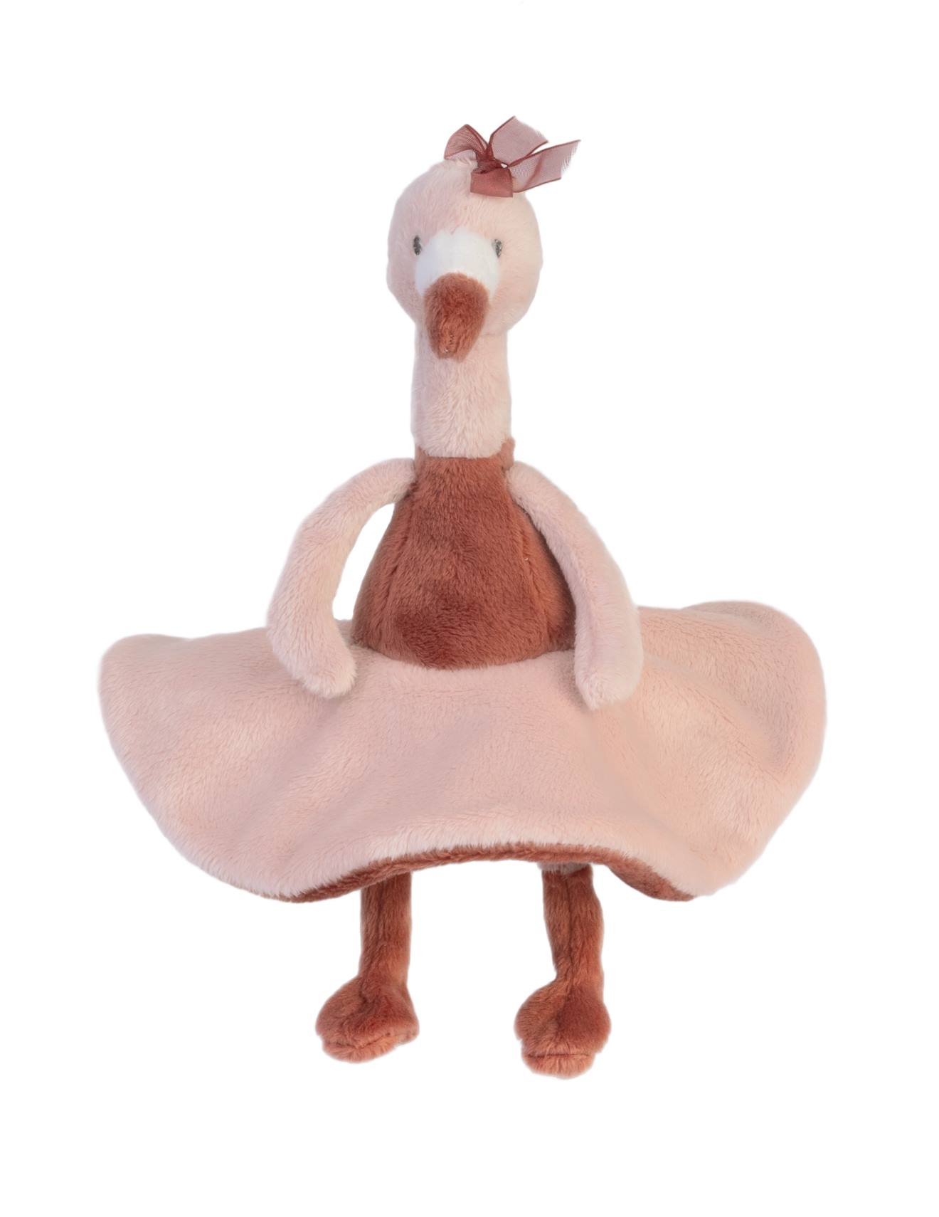 Peluche Flamant Rose Fiddle 19 Cm Rose