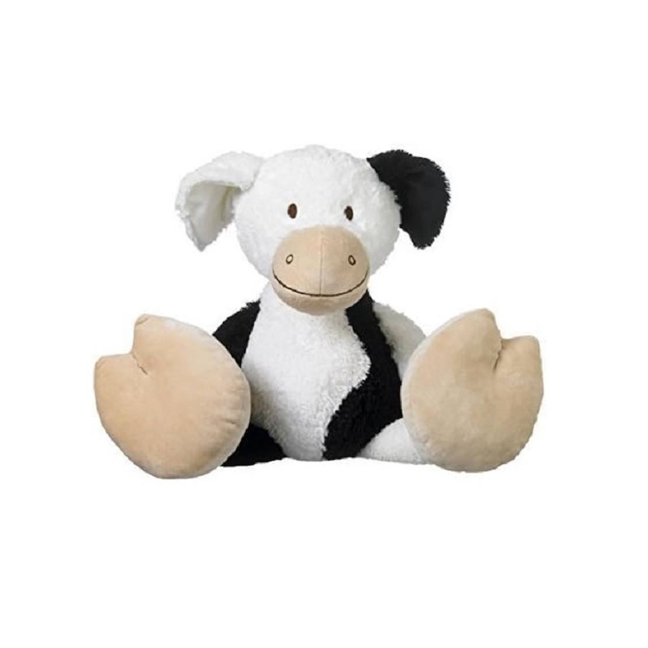 Peluche Vache Cloony 40 Cm Blanc