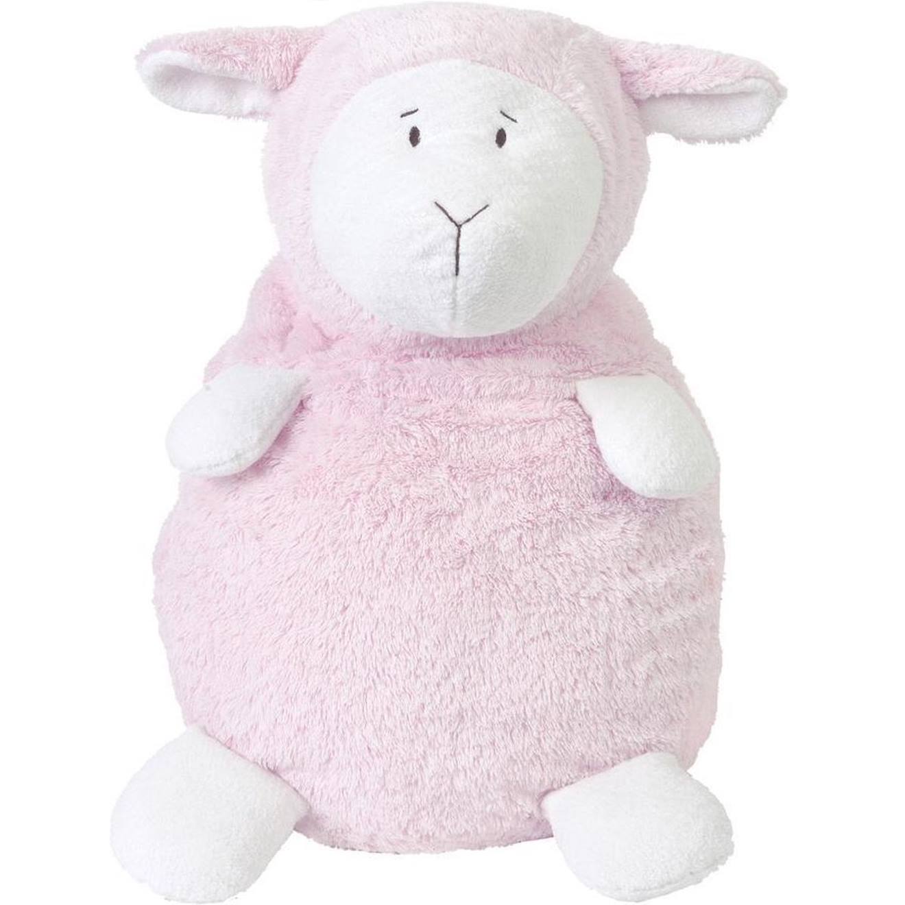 Peluche Mouton Rose 24 Cm Rose